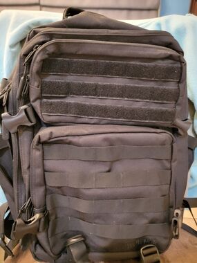 Wolf Pack 25L Black Utility Backpack